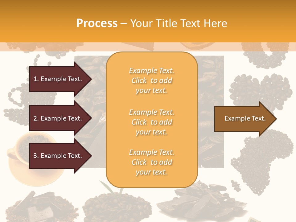 Coffee Warm Money PowerPoint Template