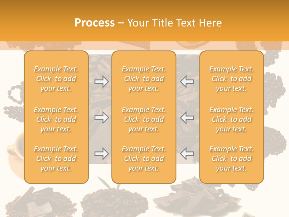 Coffee Warm Money PowerPoint Template