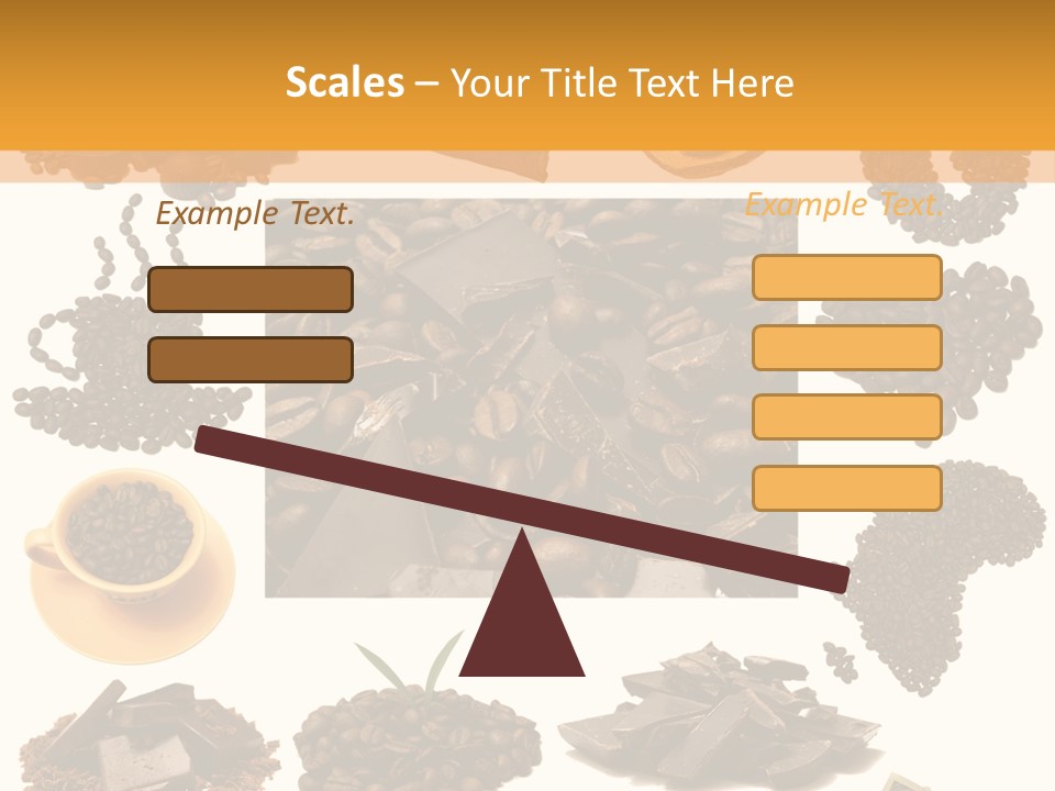 Coffee Warm Money PowerPoint Template