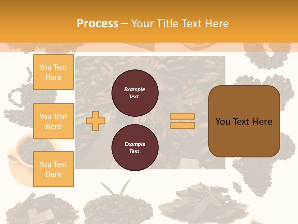 Coffee Warm Money PowerPoint Template