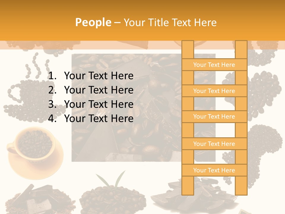 Coffee Warm Money PowerPoint Template