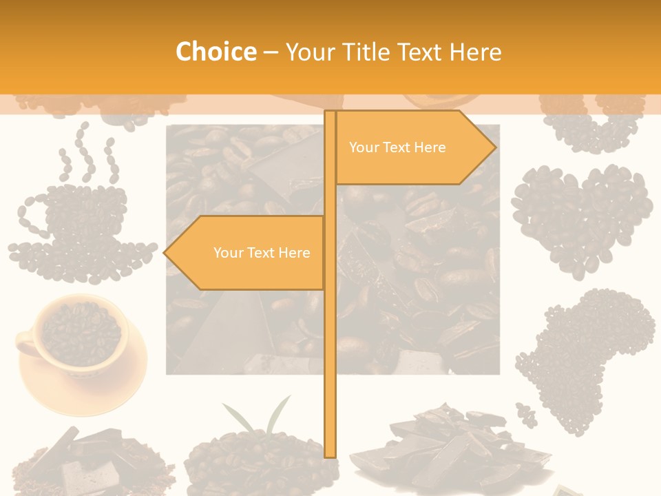 Coffee Warm Money PowerPoint Template