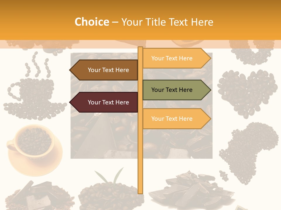 Coffee Warm Money PowerPoint Template