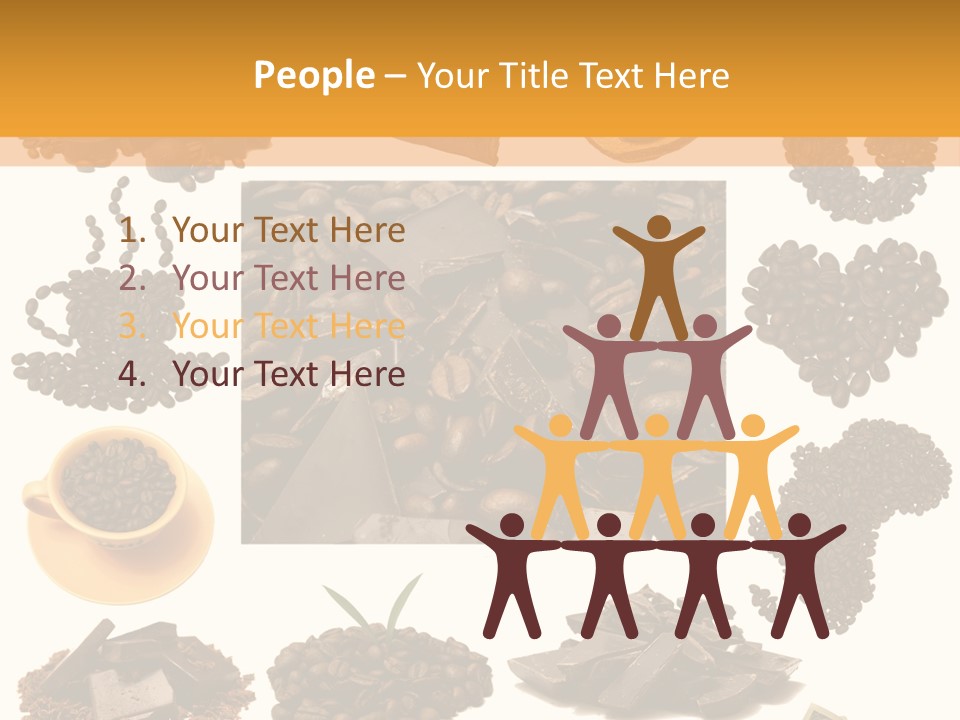 Coffee Warm Money PowerPoint Template