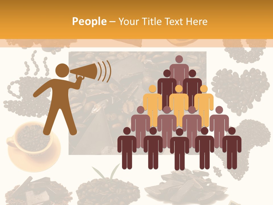 Coffee Warm Money PowerPoint Template