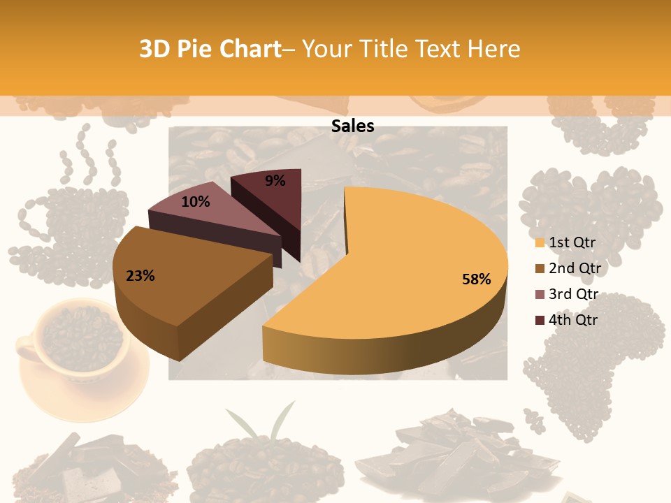 Coffee Warm Money PowerPoint Template