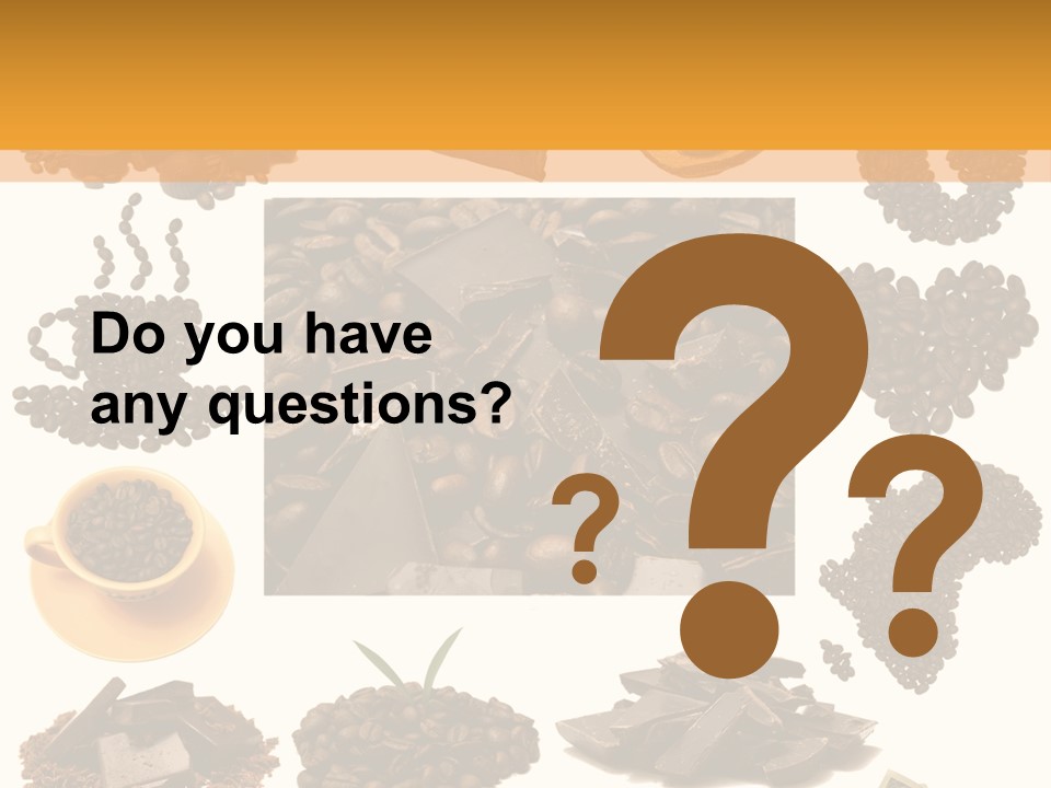 Coffee Warm Money PowerPoint Template