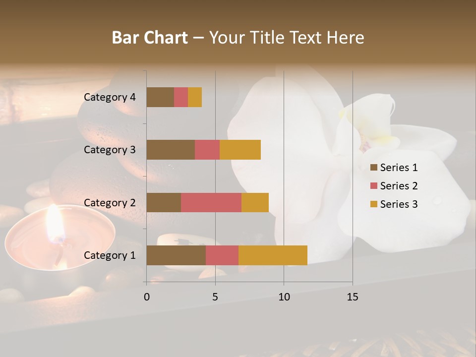 Ayurveda Schwarz Relaxen PowerPoint Template