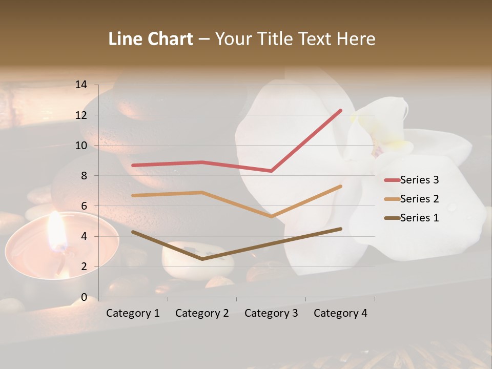 Ayurveda Schwarz Relaxen PowerPoint Template