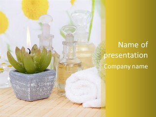 Baumeln Bade Baden PowerPoint Template