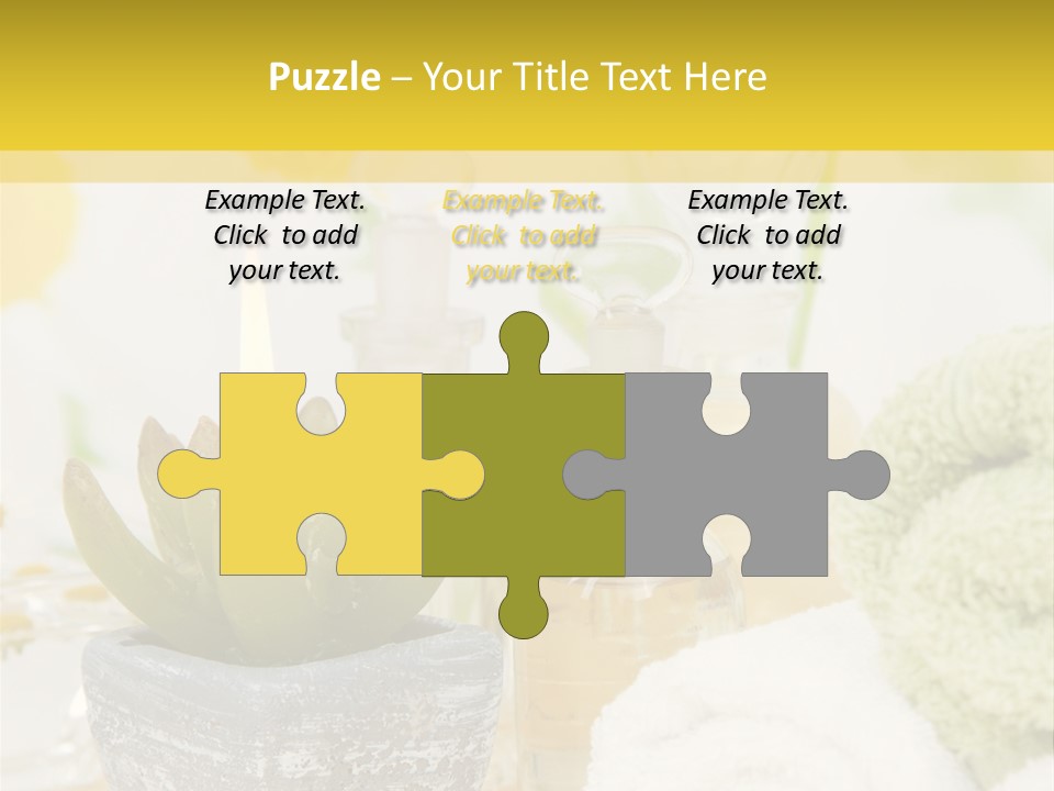 Baumeln Bade Baden PowerPoint Template