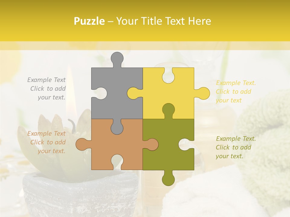 Baumeln Bade Baden PowerPoint Template