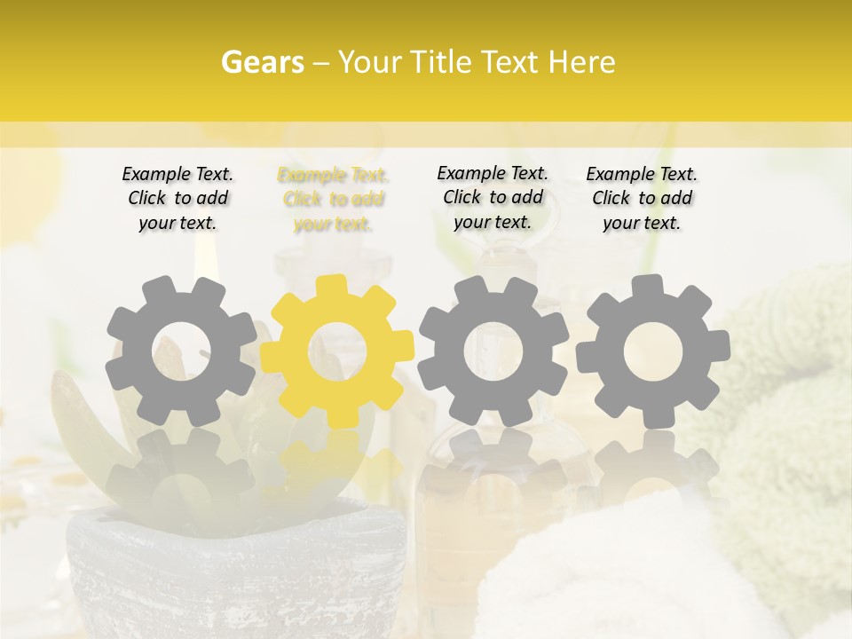 Baumeln Bade Baden PowerPoint Template