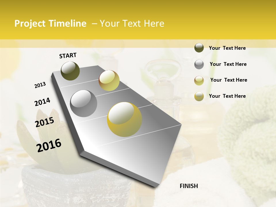 Baumeln Bade Baden PowerPoint Template