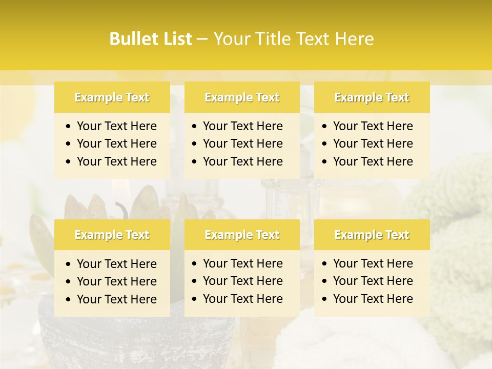 Baumeln Bade Baden PowerPoint Template