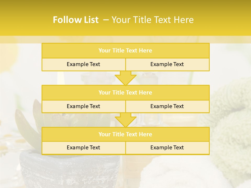 Baumeln Bade Baden PowerPoint Template