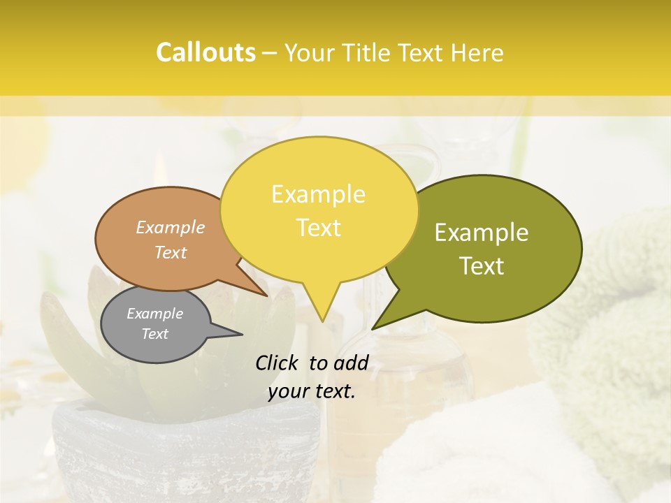 Baumeln Bade Baden PowerPoint Template