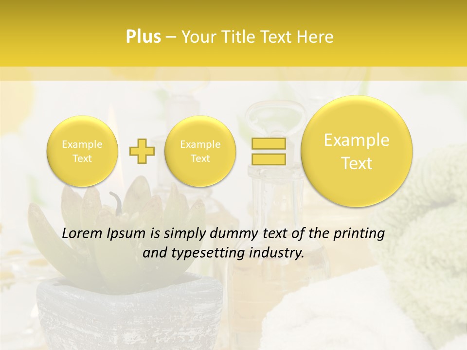 Baumeln Bade Baden PowerPoint Template