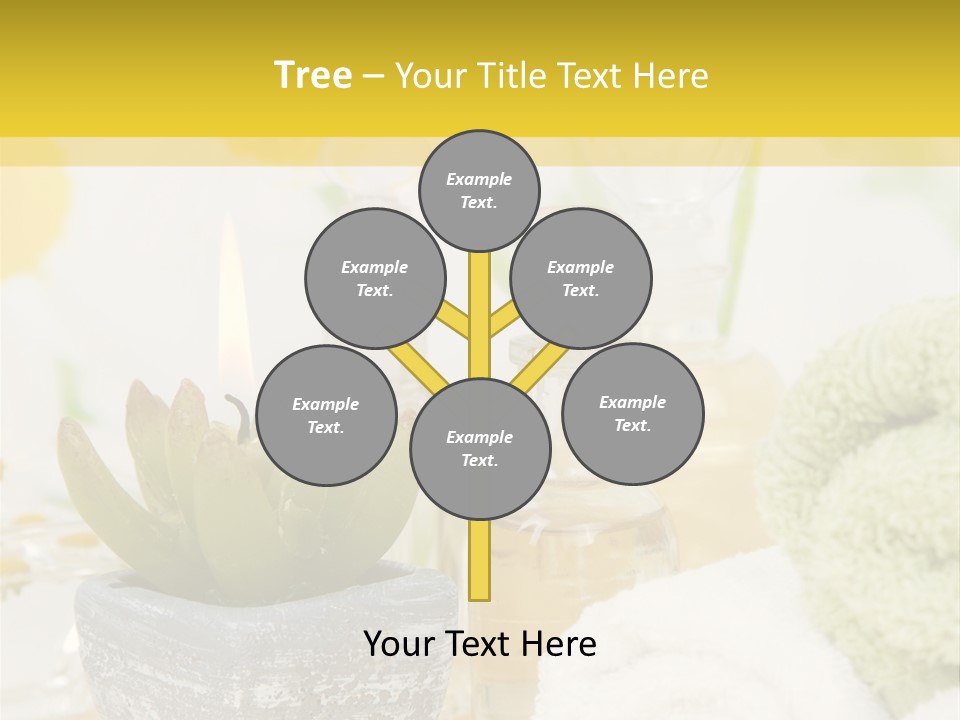 Baumeln Bade Baden PowerPoint Template