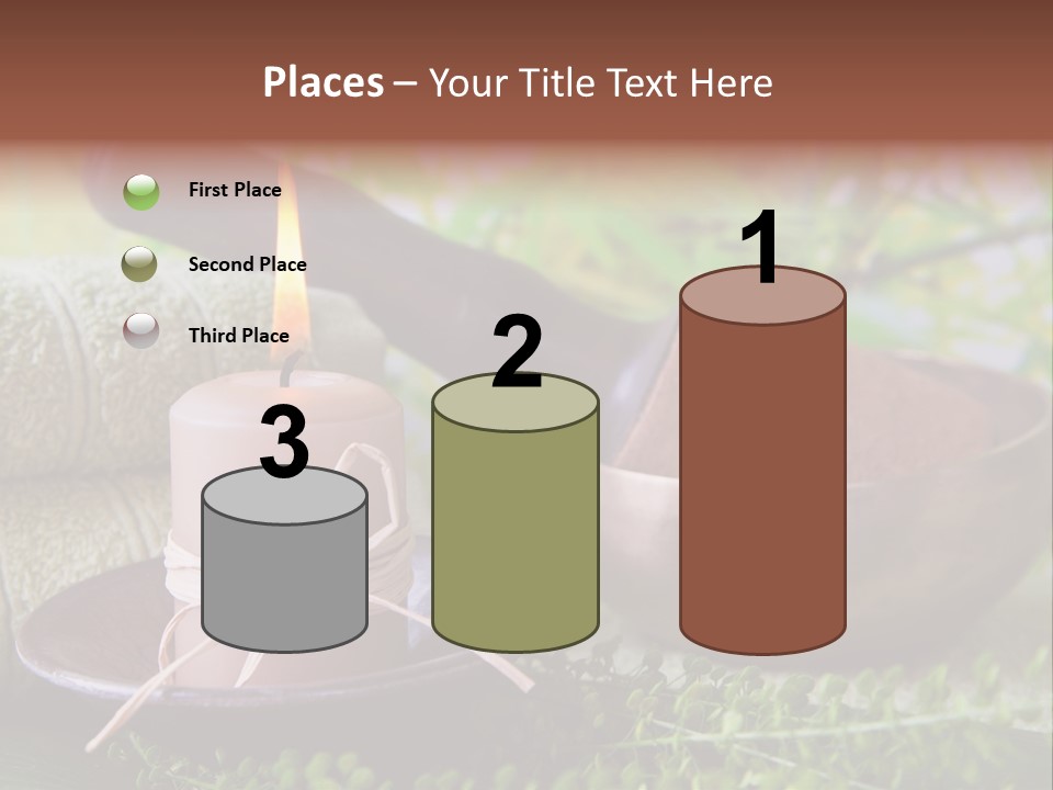Klang Bronze Energie PowerPoint Template