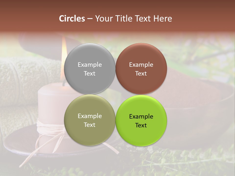 Klang Bronze Energie PowerPoint Template