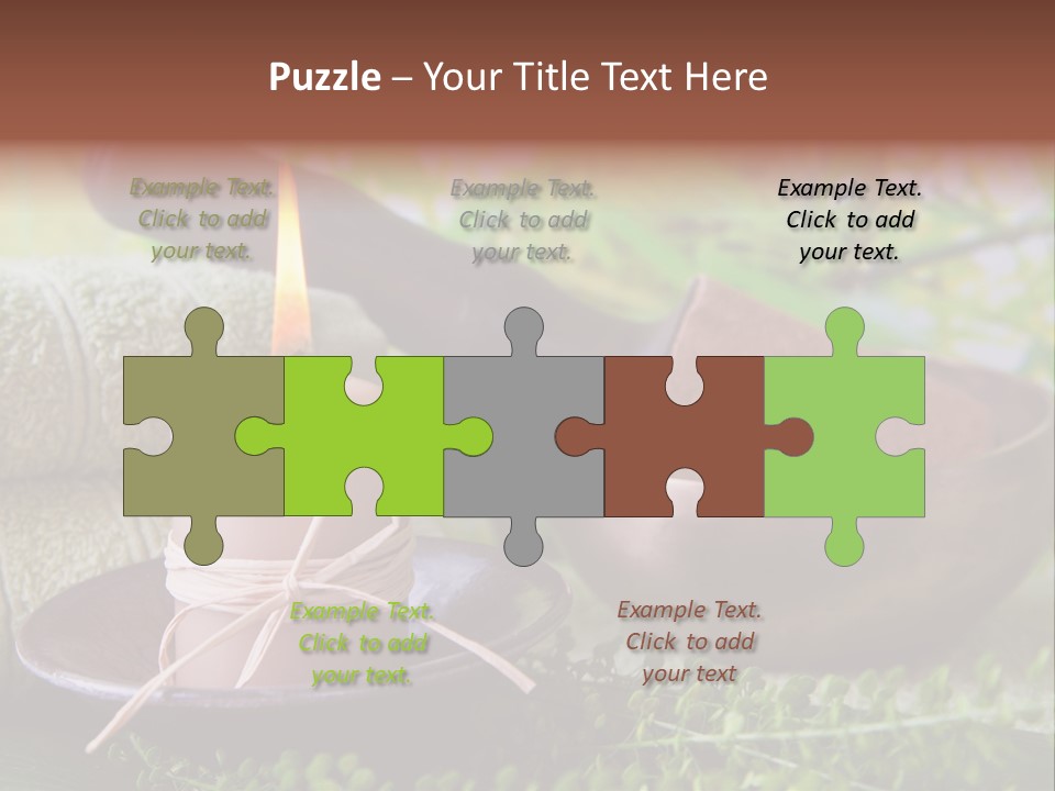 Klang Bronze Energie PowerPoint Template