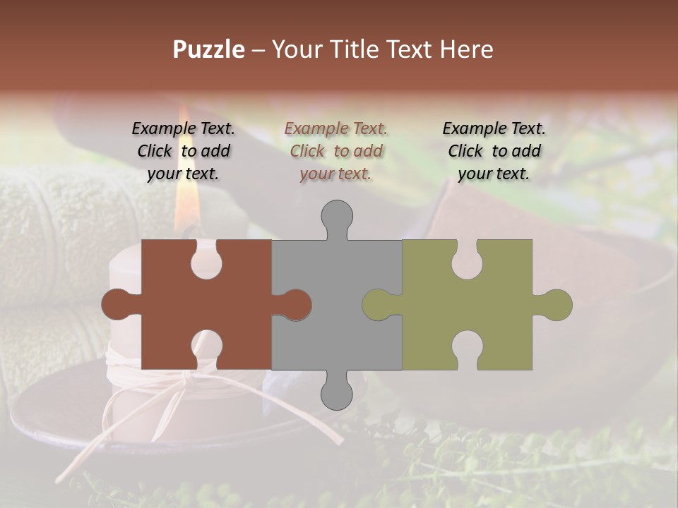 Klang Bronze Energie PowerPoint Template