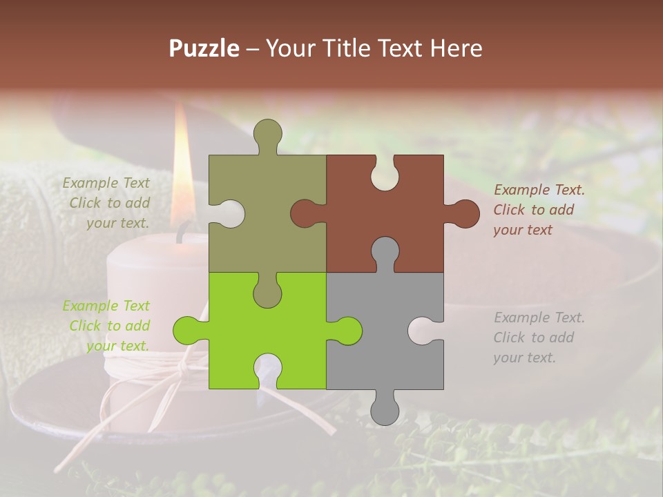 Klang Bronze Energie PowerPoint Template