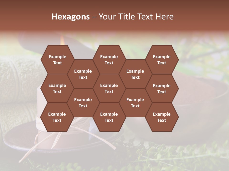 Klang Bronze Energie PowerPoint Template