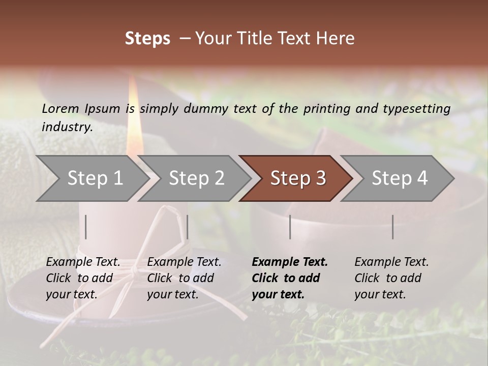 Klang Bronze Energie PowerPoint Template