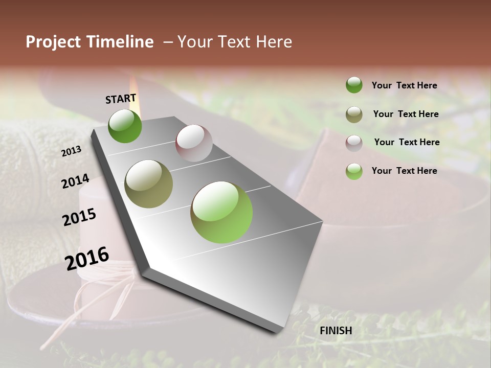Klang Bronze Energie PowerPoint Template