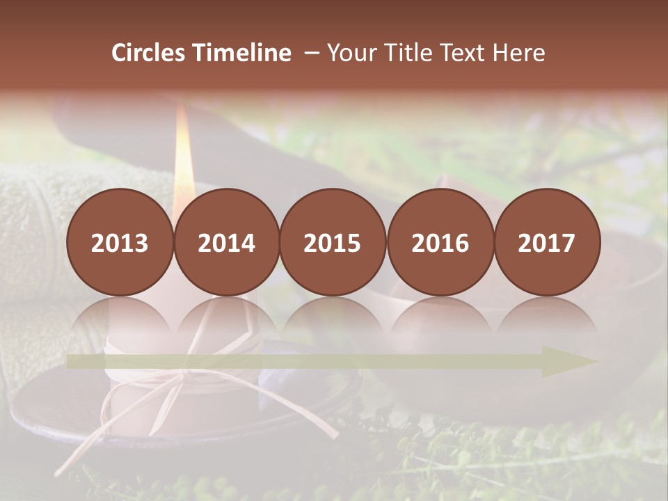 Klang Bronze Energie PowerPoint Template