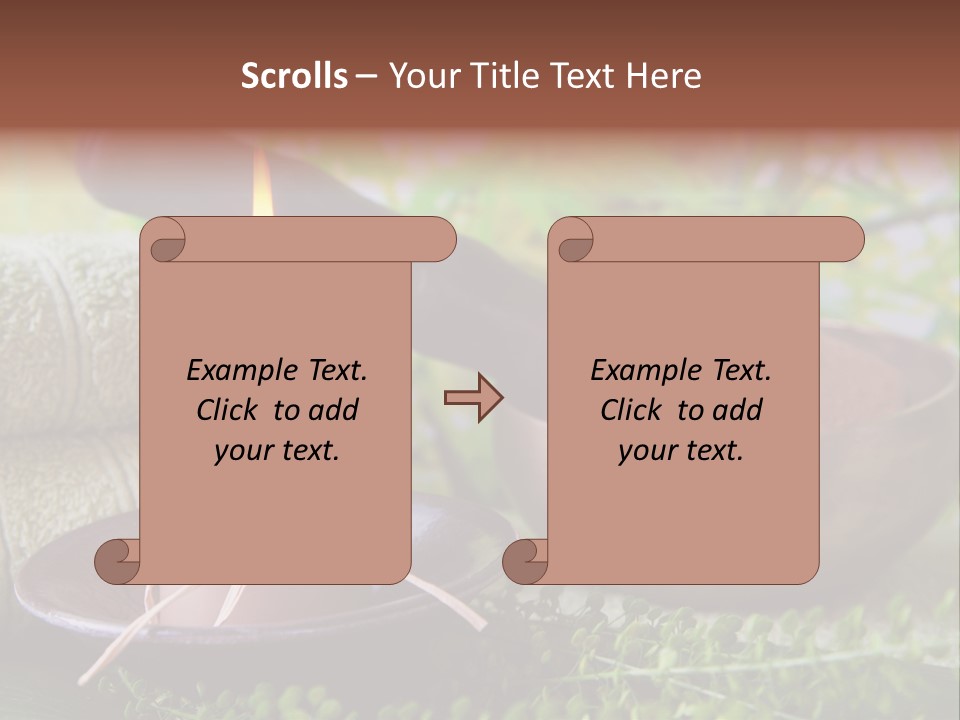 Klang Bronze Energie PowerPoint Template
