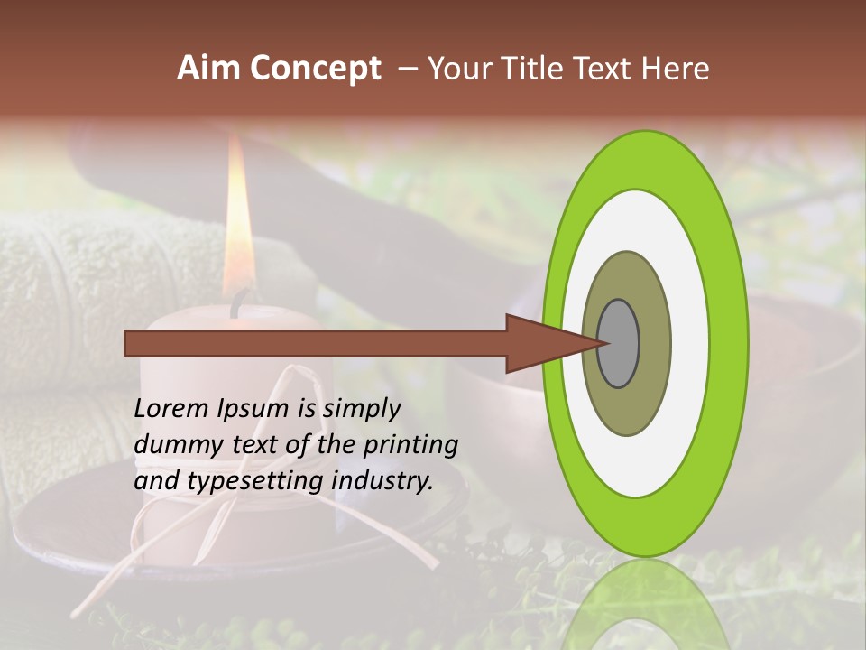 Klang Bronze Energie PowerPoint Template