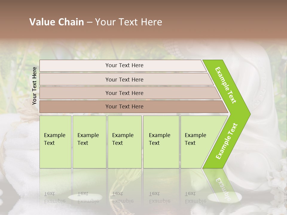 Buddhastatue Ayurveda Tropisch PowerPoint Template