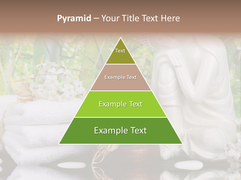 Buddhastatue Ayurveda Tropisch PowerPoint Template