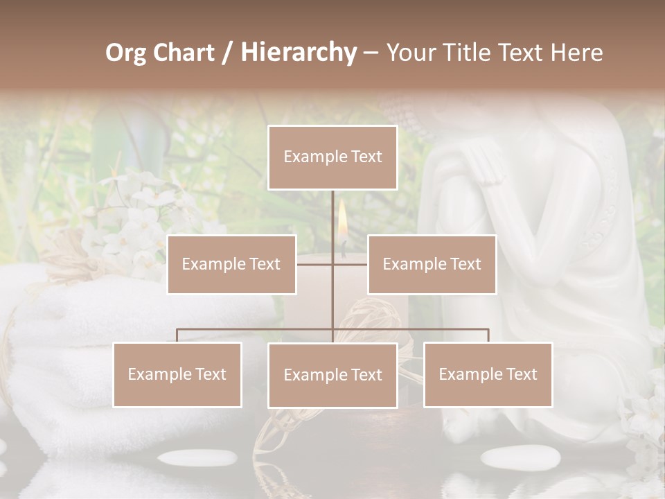 Buddhastatue Ayurveda Tropisch PowerPoint Template