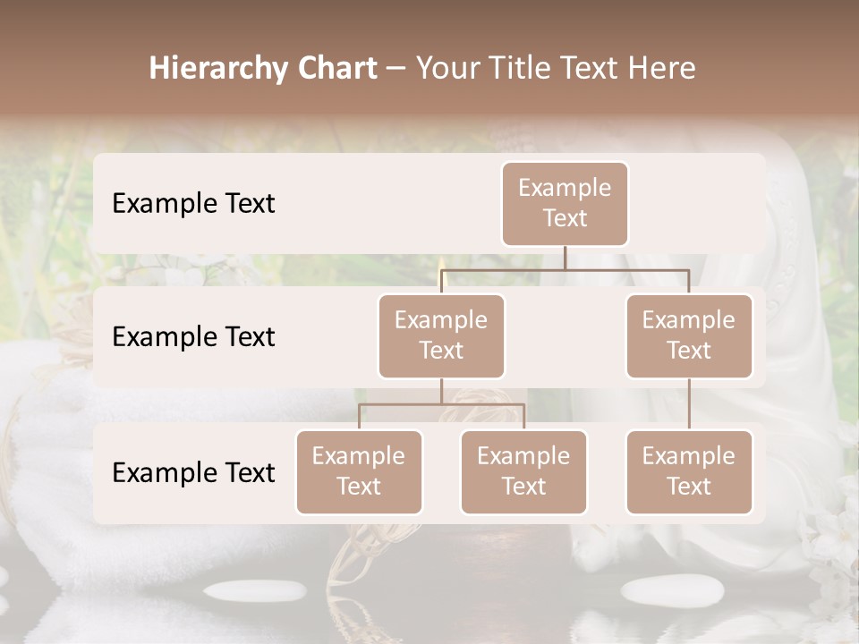 Buddhastatue Ayurveda Tropisch PowerPoint Template