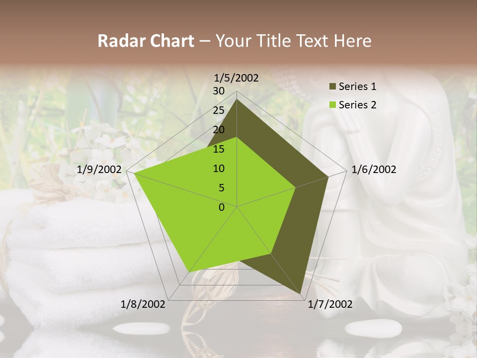 Buddhastatue Ayurveda Tropisch PowerPoint Template