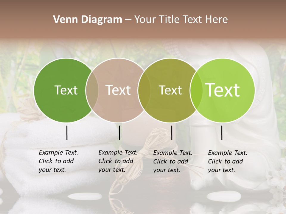 Buddhastatue Ayurveda Tropisch PowerPoint Template