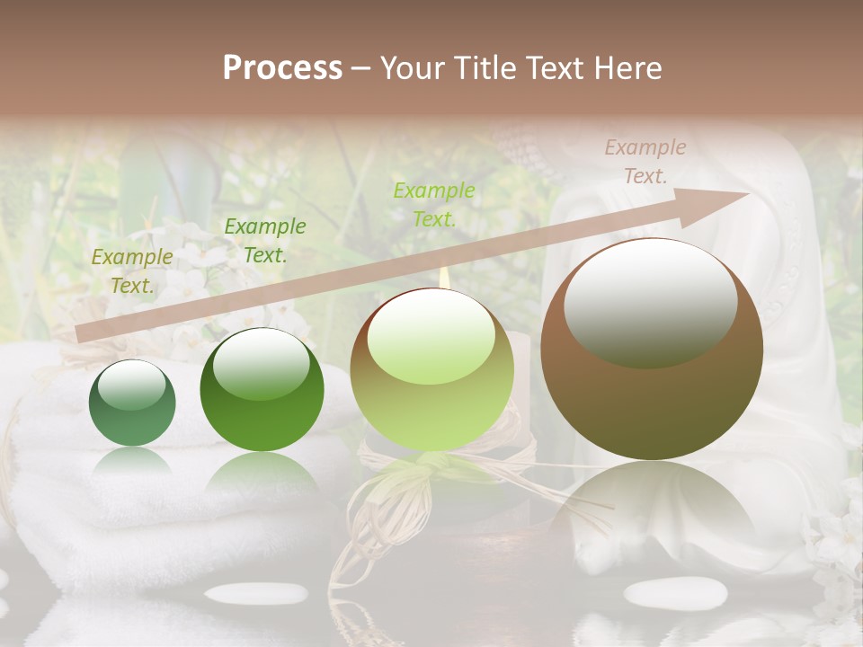 Buddhastatue Ayurveda Tropisch PowerPoint Template