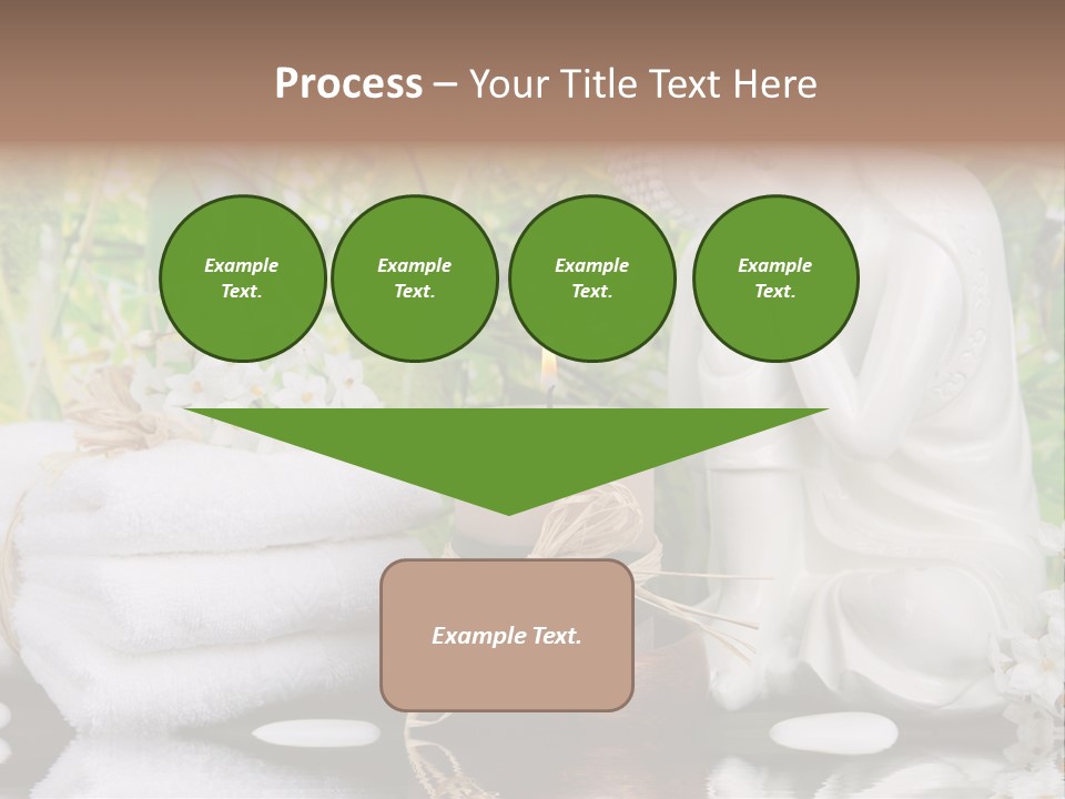 Buddhastatue Ayurveda Tropisch PowerPoint Template