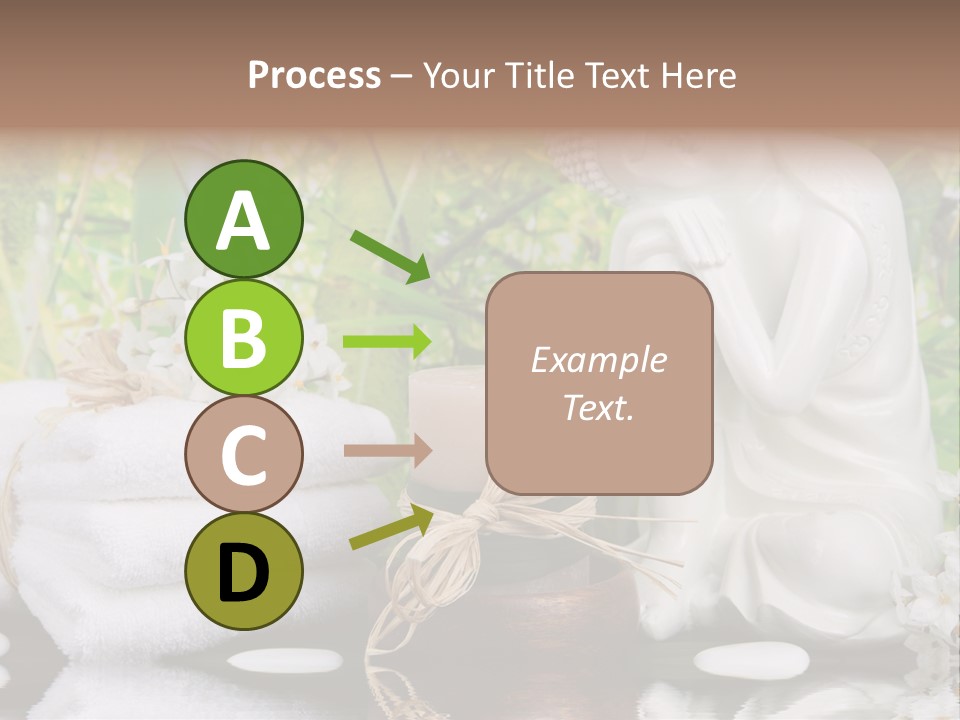 Buddhastatue Ayurveda Tropisch PowerPoint Template