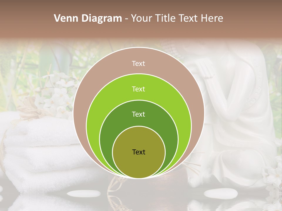 Buddhastatue Ayurveda Tropisch PowerPoint Template