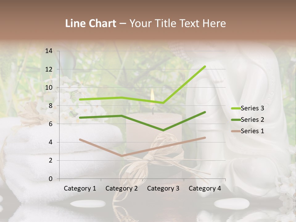 Buddhastatue Ayurveda Tropisch PowerPoint Template