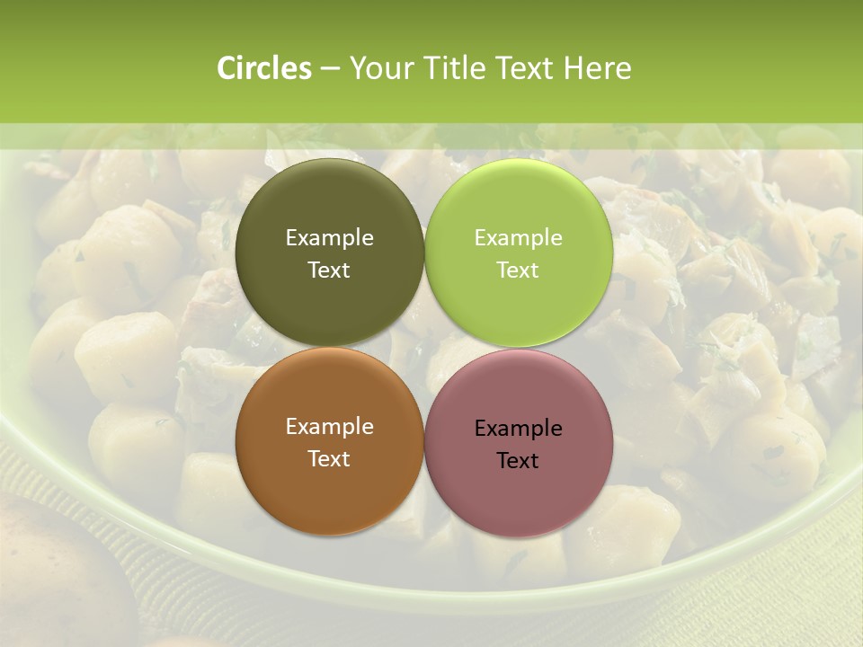 Wood Parsley Nutrition PowerPoint Template