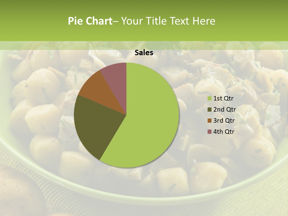 Wood Parsley Nutrition PowerPoint Template