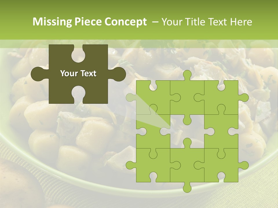 Wood Parsley Nutrition PowerPoint Template