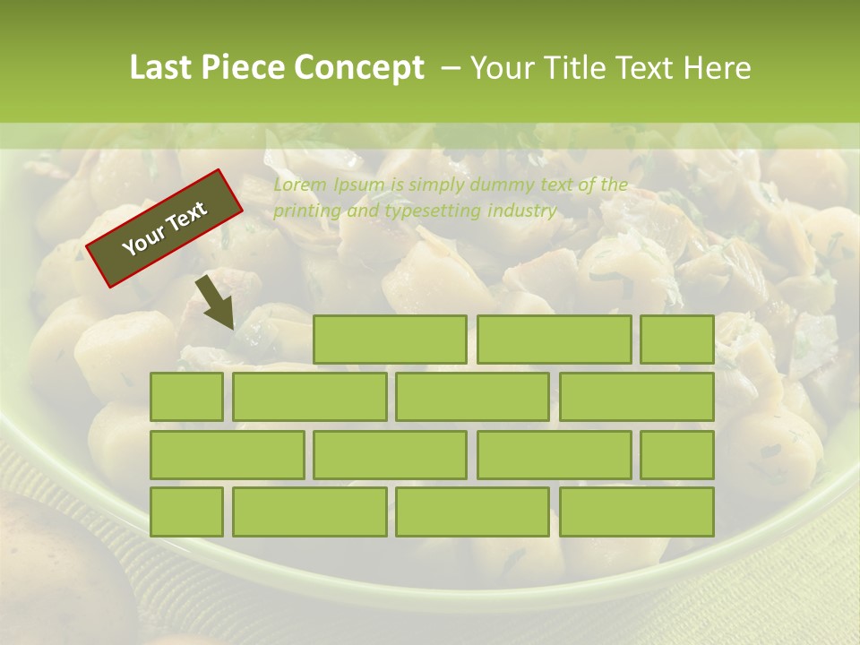 Wood Parsley Nutrition PowerPoint Template