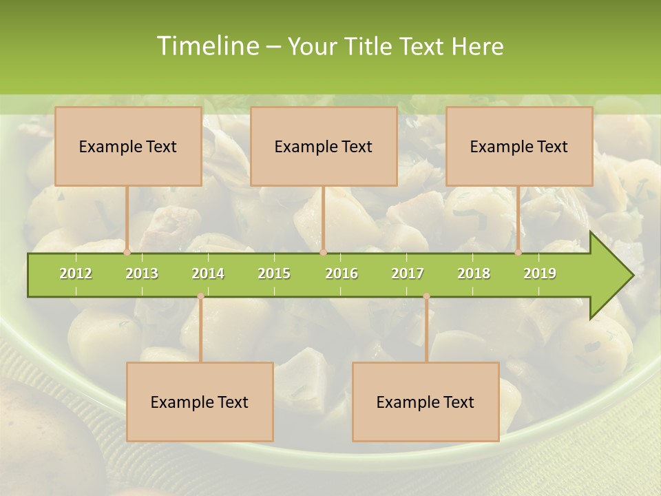 Wood Parsley Nutrition PowerPoint Template